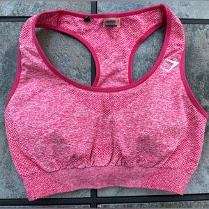 Gymshark OG Seamless Sports Bra Sorbet Pink Size Small